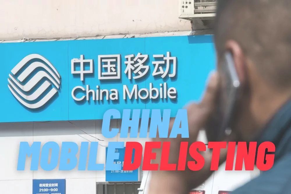 China Mobile delisting