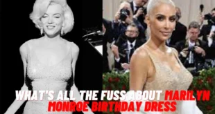 Whats All The Fuss About Marilyn Monroe Birthday Dress