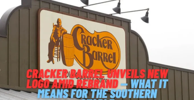 Cracker Barrel Unveils New Logo Amid Rebrand — What It Means for the Southern Staple