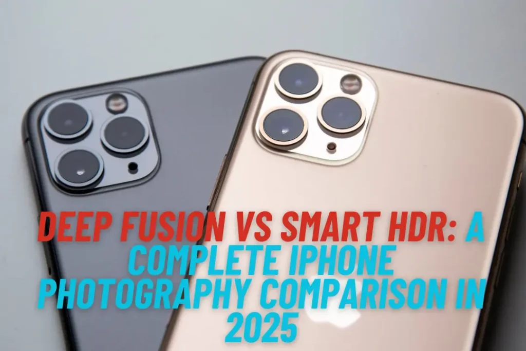 Deep Fusion vs Smart HDR A Complete iPhone Photography Comparison in 2025